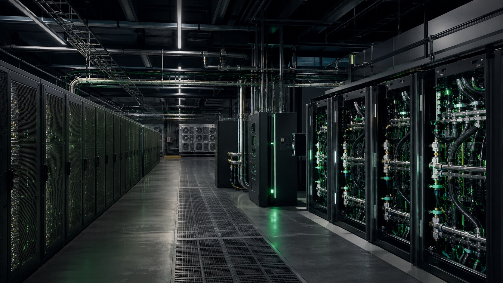 Liquid-cooling retrofit concept for an existing data centre